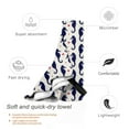 thumbnail image 3 of KLL Seahorses and Hearts Microfiber Beach Towel Fast Drying,Extra Large 31.5"x63" Sand Free Beach Towel Super Lightweight Towels, 3 of 8