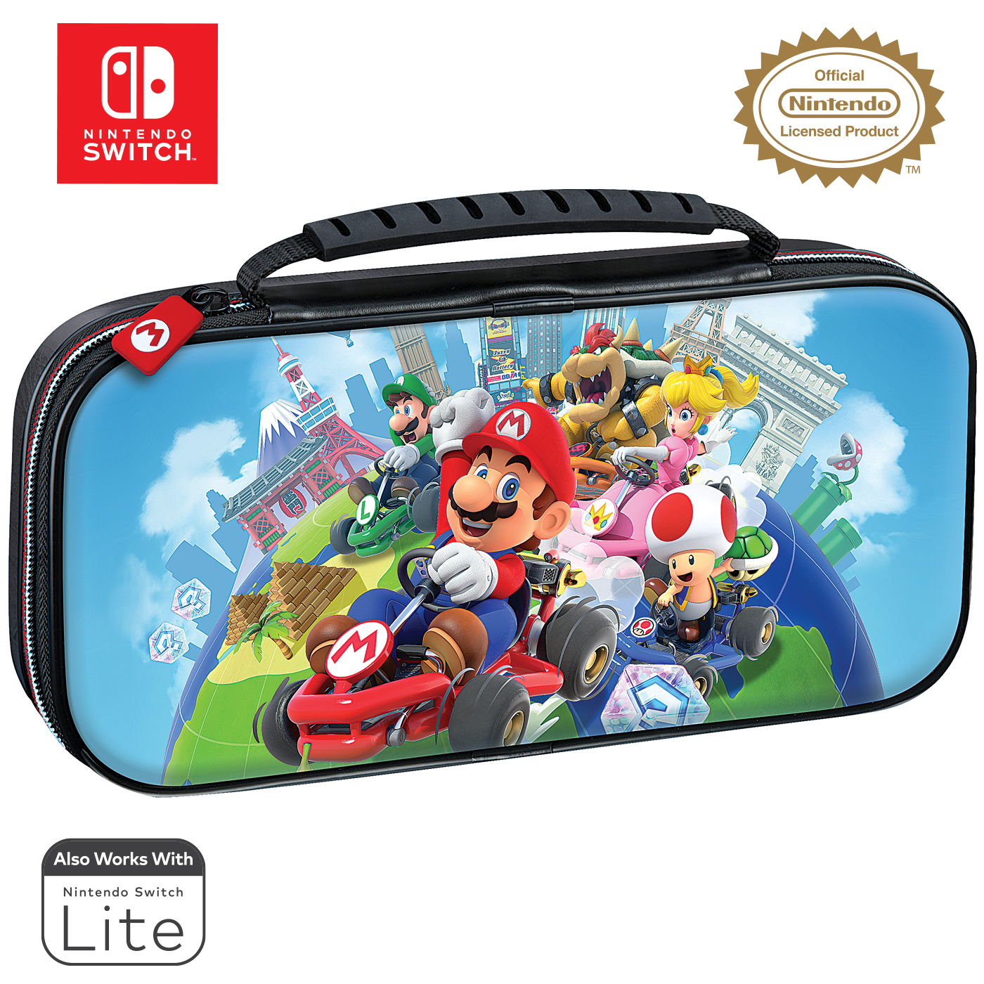 RDS Nintendo Switch Game Traveler Deluxe Case, Mario Kart photo 2