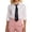 Black, variant on Conairie Women Men Ties Punk Metal Chain Black Necktie for Girl School Uniform Shirt Party Prom Business Accessory Brick Red One Size