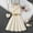 G-White, variant on 2025 Children Dress Spring Summer Christmas Dresses forGirls Strap Ruffles Solid Color Girl Dress Princess Girls Casual Dress Dress for Girls with