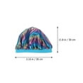 thumbnail image 3 of 2Pcs Elastic Wide Kids Bonnets Sleeping Hats Durable Elastic Sleep Caps Child Bathing Caps, 3 of 6