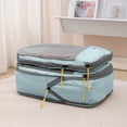 thumbnail image 4 of LSLJS Travel Storage Bag Set Hand Carry Large Capacity Clothing Organizing Bag 5 Packing Cubes Set Lightweight Mesh Travel Luggage Organizers with Laundry Bag Oxfordy Travel Storage Bundle, 4 of 6