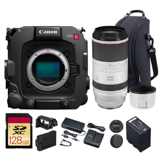 Canon EOS 7D DSLR Camera with 18-135mm Kit (3814B016) + EF 50mm