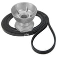 thumbnail image 1 of Correa de secado y polea de motor para secadoras Whirlpool y Kenmore, 1 of 7