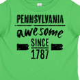 thumbnail image 4 of Inktastic Pennsylvania Awesome Since 1787 Boys or Girls Toddler T-Shirt, 4 of 5