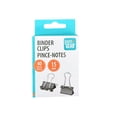 thumbnail image 1 of Pen+Gear Mini Binder Clips, Black, 40 pieces 15 mm Small Paper Clips Included for Home School Office, 1 of 4
