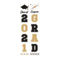 thumbnail image 2 of Clearance! 2021 Graduation Banners Graduation Porch Sign 2021 Hanging Flags Banner, 2 of 2