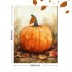 thumbnail image 3 of Qisvanset 12x16 Inch Watercolor Pumpkin Canvas Wall Art, Fall Harvest Thanksgiving Seasonal Art Decor for Home Kitchen, 3 of 8
