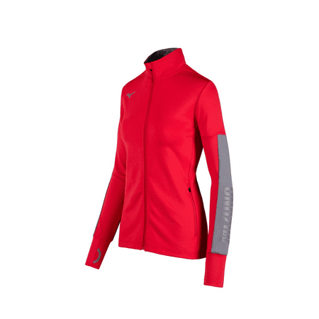 UPC: 0889961375521 | Mizuno Women s Alpha Quest Jacket Size Extra Large Red-Shade (109I)