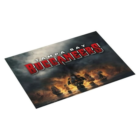 

Buccaneers Football team logo large size kitchen drying mat dish drying mat sponge mat 18x24in