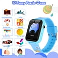 thumbnail image 4 of Kids Smart Watch Phone, HD Touch Screen Smartwatch with Music MP3 Player, Video Recorder, Camera, Games, SOS, (Build-in 1GB SD Card) Sport Wrist Watch for Age 3-14 Boys Girls Gifts (Blue), 4 of 8