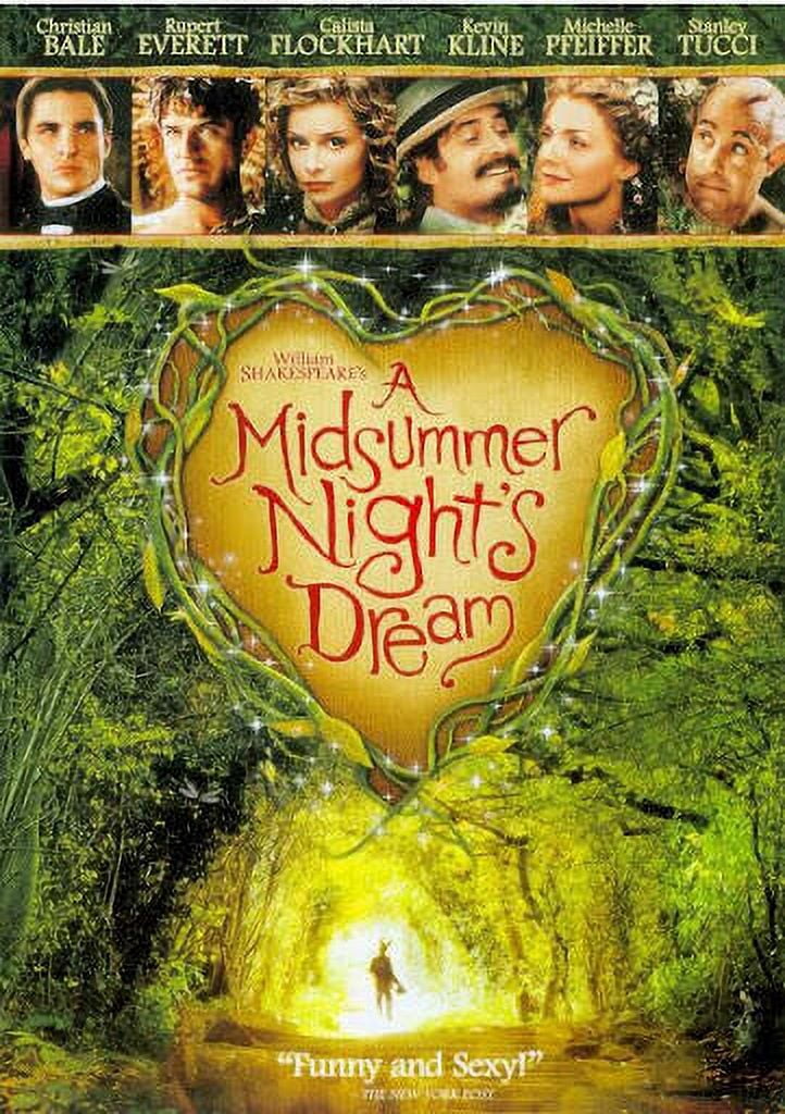 A Midsummer Night's Dream DVD - Star Cast: K. Kline, M. Pfeiffer