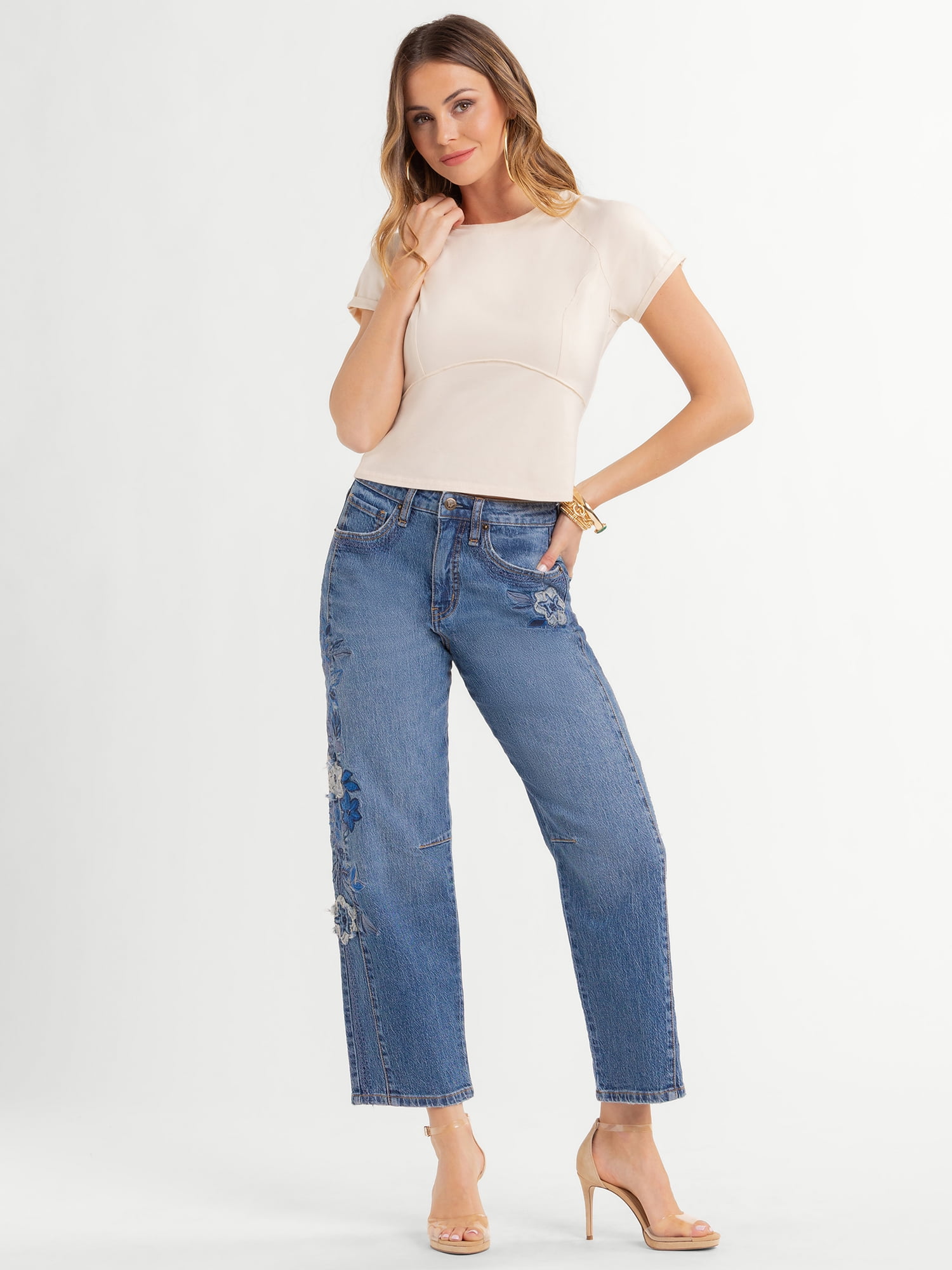 Jessica Simpson Women's Cherry Barrel Jean, Sizes 2-16