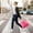 Hot Pink, variant on Danhjin Storage Basket Fashionable Black Insulation Bag, Multifunctional Double Layer Picnic Bag, Portable One Shoulder Sports Storage Bag Storage Bags