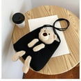 thumbnail image 6 of HaoXianJian Bags for Women Cute Bear Tote bag Shoulder Large Underarm bag Travel Work Handbag, 6 of 8