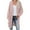 Pink, variant on Lovskoo 2024 Long Cardigans for Women Trendy Casual Long Sleeve Stripe Patchwork Sweater Cardigan Tops Blouse Coat Green