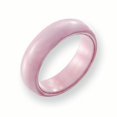 thumbnail image 1 of Ceramic Pink 5.5mm Polished Band Size 5, 1 of 1