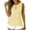 01-Yellow, variant on Women's Summer Striped Sleeveless Top – Crew Neck Button Detail Casual Tank Tops