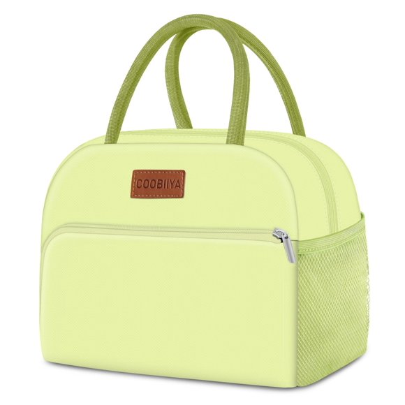 Bolsa Térmica Coobiiya para Mujer y Hombre Reutilizable Verde