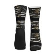 thumbnail image 2 of America Camouflage Flag Colorful Athletic Crew Novelty Socks For Men Women, 2 of 6