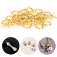 thumbnail image 4 of Small Screw Jewelry Accessory Pearl Screw Pendant Connector Screw Eye For Pearl Pendants Silver,golden, Color,rose Gold, 4 of 8