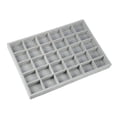thumbnail image 1 of Unique Bargains 30 Grid Jewelry Tray Stackable Tray Showcase for Rings Earrings Necklace Bracelet Pendants Gray, 1 of 8