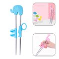 thumbnail image 3 of palillos para niños 1 Par De Palillos Para Niños, Niños, Bebés, Aprendizaje, Entrenamiento, Un Elefante Azul Un elefante azul Magideal palillos para niños, 3 of 6