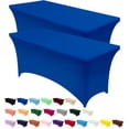 thumbnail image 1 of Mantel Utopia Kitchen Spandex, paquete de 2 unidades [1,2 x 0,9 x 0,9 m, azul real], 1 of 9