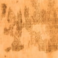 thumbnail image 1 of Ahgly Company Indoor Square Abstract Orange Modern Area Rugs, 7' Square, 1 of 4
