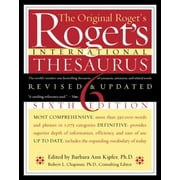 Roget's International Thesaurus, 6th Edition [Paperback - Used]