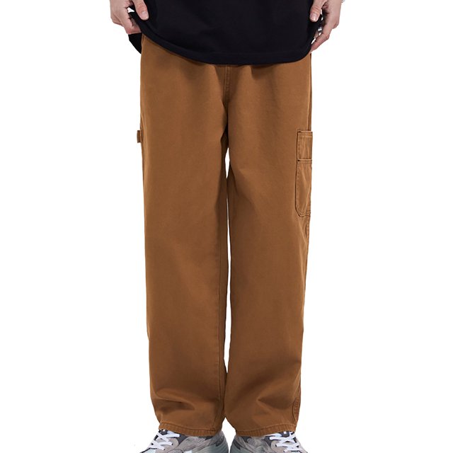 toraway Summer Stretch Casual Pants Mens Mens Casual Solid Cargo Pants Relaxed Fit Lightweight Stretch Elastic Waist Button Joggers Pants Multi Pockets L