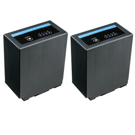 Kastar 2-Pack CGA-D54 Pro Battery Replacement for Panasonic AG-AC90PJ AG-DVC7 AG-DVC15 AG-DVC15P AG-DVC30 AG-DVC30E AG-DVC30P AG-DVC32 AG-DVC33 AG-DVC60 AG-DVC60E AG-DVC62 AG-DVC63 Cameras