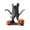 A, variant on Halloween Decorations-Pumpkin Ghost Halloween Village Scene Decor,Spooky Dead Tree Stump Resin Figurine,Haunted Tree Desktop Ornaments for Fall Tiered Tray Party Landscape Layout