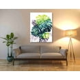 thumbnail image 3 of Epic Graffiti 'Twilight Palms IV' by Grace Popp Canvas Wall Art, 40"x54", 3 of 3