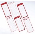 thumbnail image 3 of Inkdotpot Pack of 6 Funny Magnetic Dry Erase List For Fridge, Wipe Clean w/ NoStain, Quick Notes Shopping & Grocery List Whiteboard for Fridge, 8.75" x 3.8"(Christmas Theme), 3 of 6