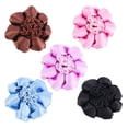 thumbnail image 1 of PEACNNG Hairnets Girl Hairnets Pink 5Set 3.9x3.9in, 1 of 7