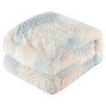 thumbnail image 2 of Heritage Club Kids Faux Fur Rainbow Pastel Comforter Set, Twin XL, Pastel, 2 of 4
