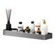 thumbnail image 2 of Estantes de almacenamiento montados en la pared para espacio de baño, estante de almacenamiento de ducha de aluminio, estante flotante para baño, gris, 30cm, una sola capa, 2 of 12