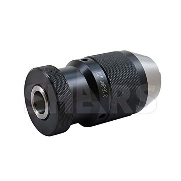 Shars 3/16-3/4" JT3 Heavy Duty Keyless Drill Chuck with MT2 Drill Chuck Shank 202-5000 1322 ^]
