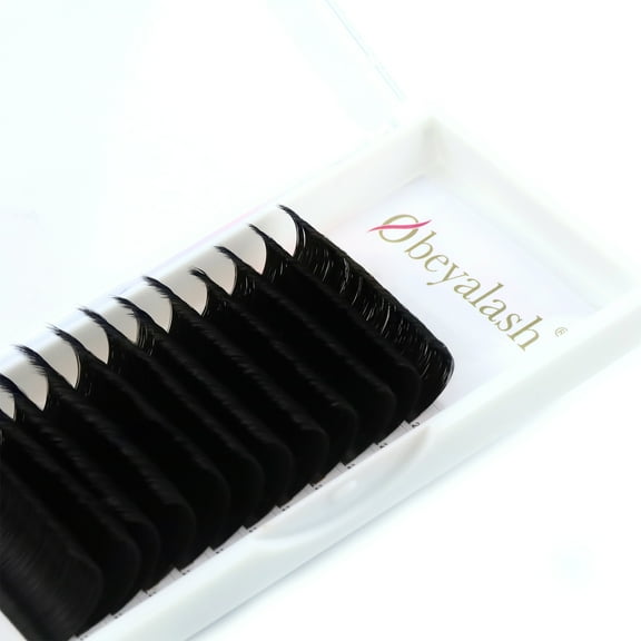 Obeyalash  Eyelash Extensions C Curl Easy Fan Long Lashes (0.07C 20-25mm）