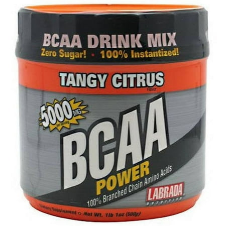 Labrada Nutrition BCAA Power, Tangy Citrus, 500 GM