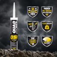 thumbnail image 3 of Sellador OSI Quad Max para ventanas, puertas y revestimientos, color blanco, 280 ml (12 unidades), 3 of 6