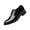 Black, variant on Seeotter Mens Dress Shoes Modern Classic Slip On Oxfords Formal Casual Business Wedding Work Lace-ups