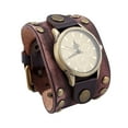 thumbnail image 1 of Reloj de PU para hombre Correa duradera profesional Longitud 24 cm Banda ligera Marrón jinwen reloj de pulsera, 1 of 8