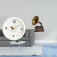 thumbnail image 2 of Reloj De Pared Decorativo Moderno, Escultura Vintage De Resina, Adorno Silencioso Con Números Grandes, Ideal Para El Hogar, La Oficina, La Sala De Estudio, Regalo De Inauguración De La Casa., 2 of 8