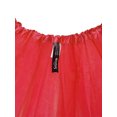 thumbnail image 2 of Simplicity Women's Classic Elastic, 3-Layered Tulle Tutu Skirt, Red, 2 of 2