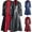 Black, variant on Patlollav Mens Gothic Long Coat Leather Coat Faux Leather Jacket Jackets S-5XL
