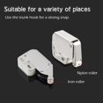thumbnail image 1 of (4 piezas) Hebilla de resorte autoblocante, cerradura táctil Push-in, bisagra autoblocante, cerradura de hebilla de resorte para puertas de gabinetes y muebles, 1 of 5