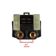 thumbnail image 3 of Starter Solenoid Relay for Yamaha Raptor 660 YFM660 2001 2002 2003 2004 2005 ATV, 3 of 5