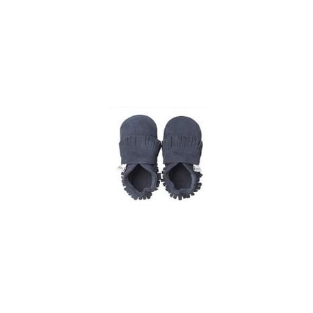 Bobux - Bobux Leather Baby Shoes - Navy Suede Moccasin - Medium 9-15 ...